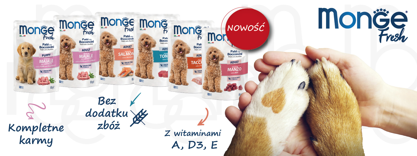 Nowe saszetki FRESH pies 85g